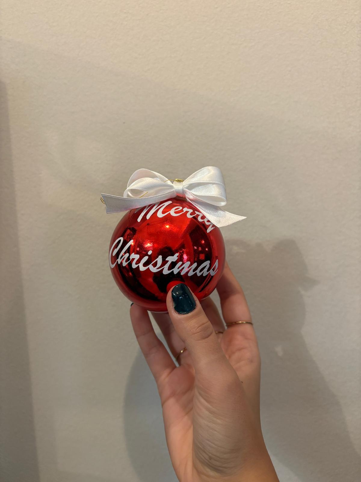 Palline Natale personalizzate