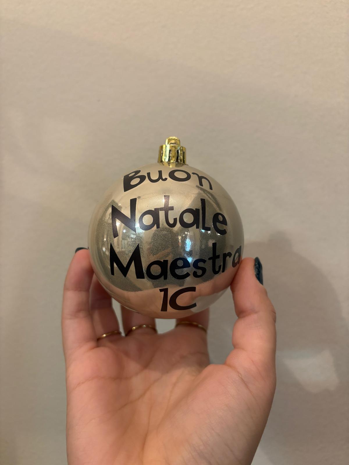 Palline Natale personalizzate